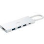 Xiaomi Hub 5 en 1 Tipo-C con HDMI y 3 puertos USB-A, Blanco